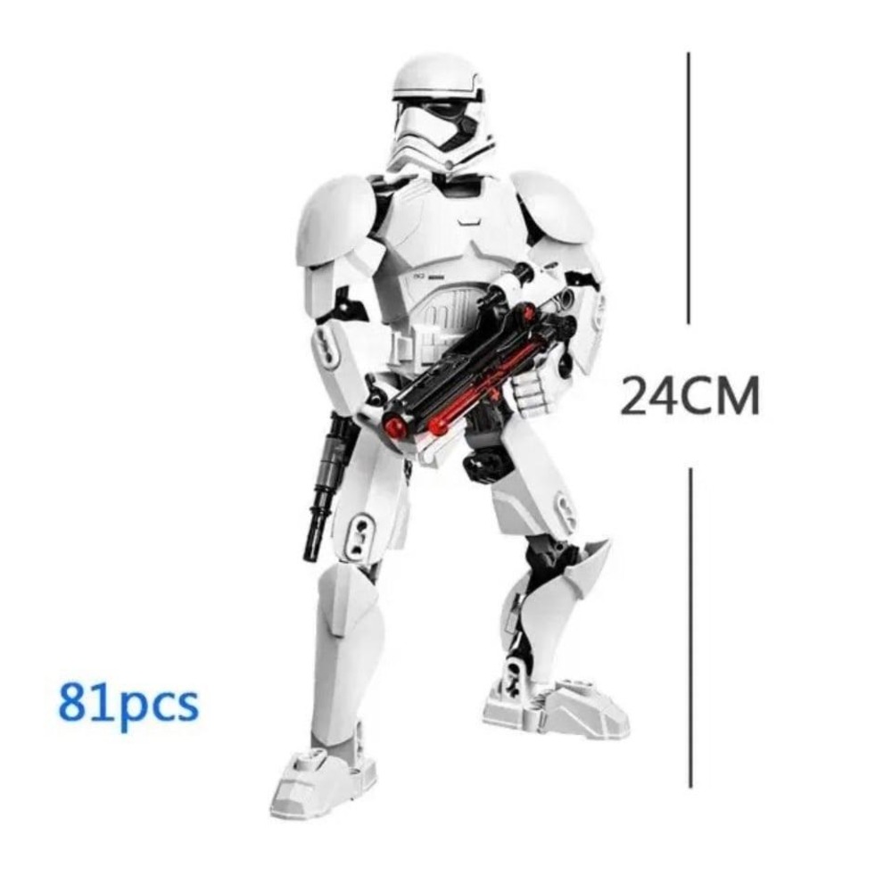 Star Wars storm trooper, custom, mini figure BigFig toys collectibles new